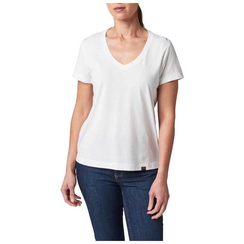 5.11 Womens Essential V-Neck Short Sleeve Tee-1