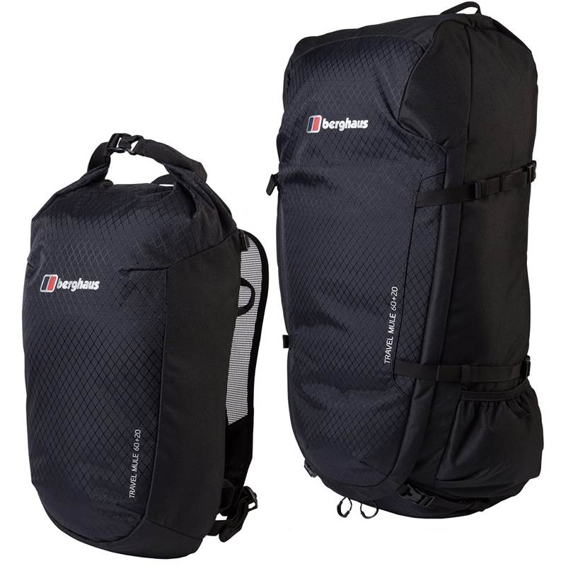 Berghaus Travel Mule 60L plus 20L Backpack E-Outdoor