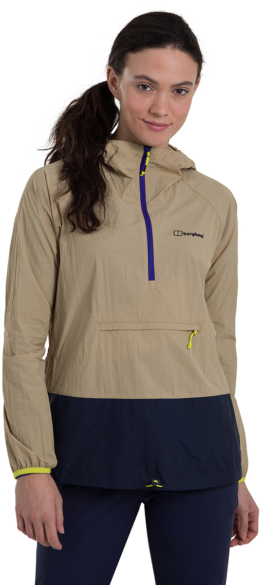 Berghaus Womens Skerray Half Zip Windproof Smock Jacket E Outdoor