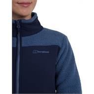Buy Berghaus Womens Kamen Long Fleece Jacket Blue/Dark Blue
