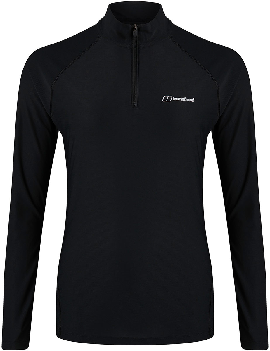 Berghaus Womens 24 7 Tech Tee Long Sleeve Half Zip E Outdoor