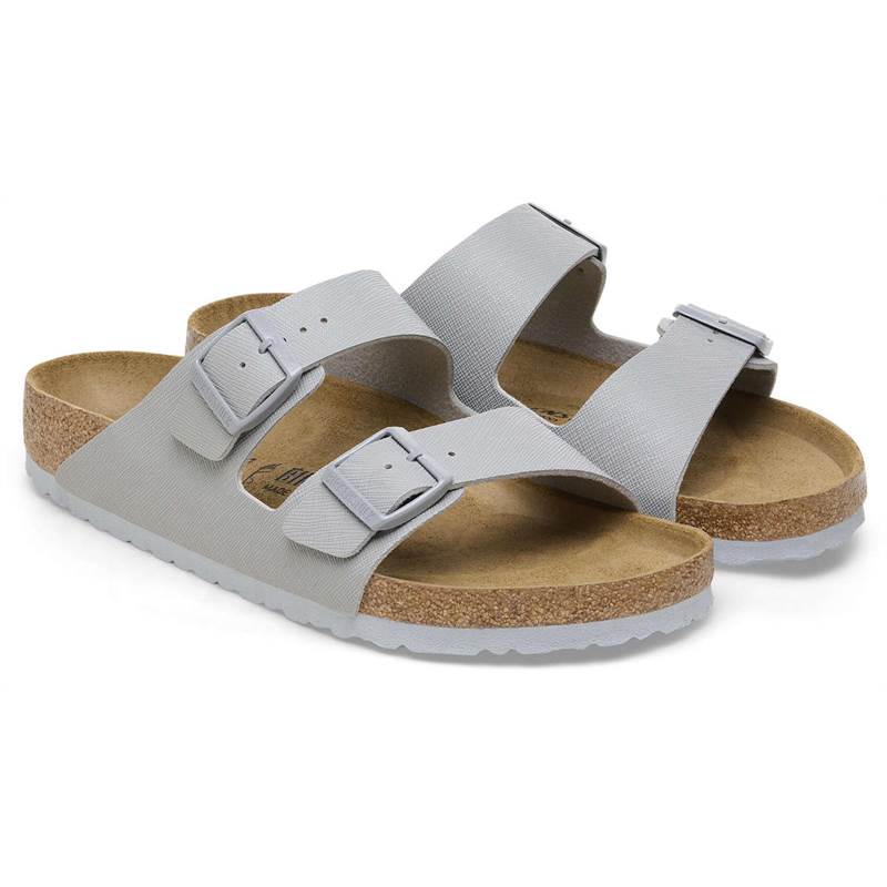 Birkenstock Arizona Mixed Leather Sandals - Regular Fit-5