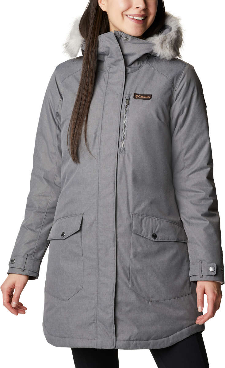 Columbia Womens Suttle Mountain Long Insulated Jacket E Outdoor