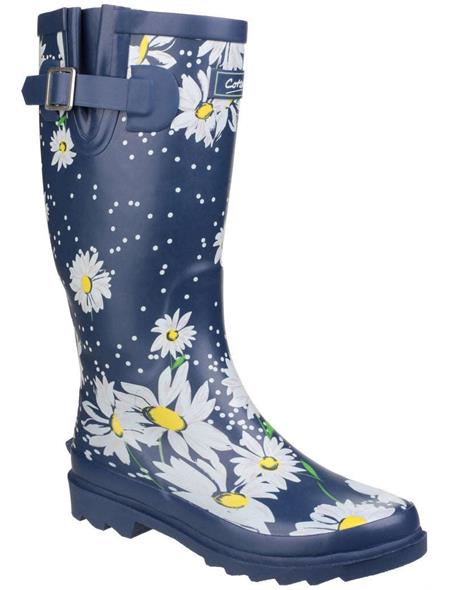 Cotswold Womens Burghley Waterproof Pull On Wellington Boots