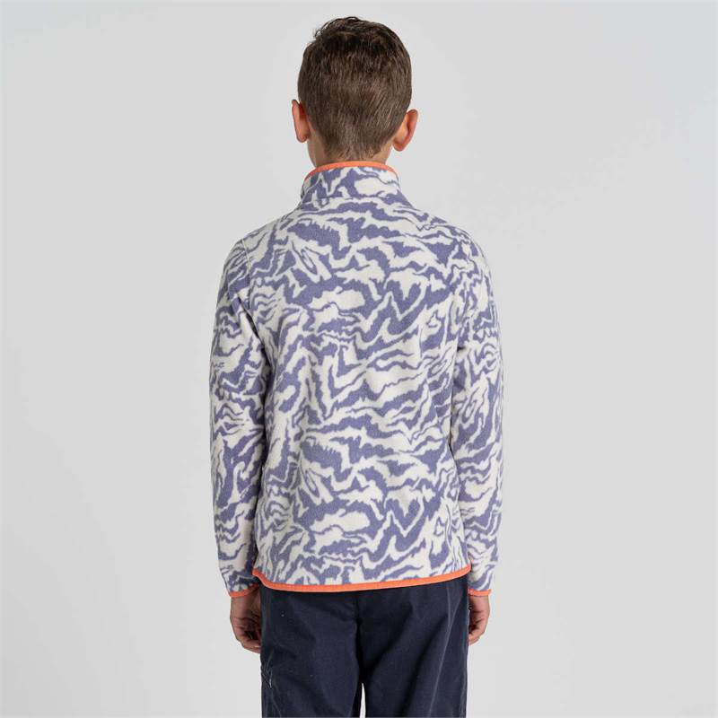 Craghoppers Kids Kana Half Zip Fleece Top-5