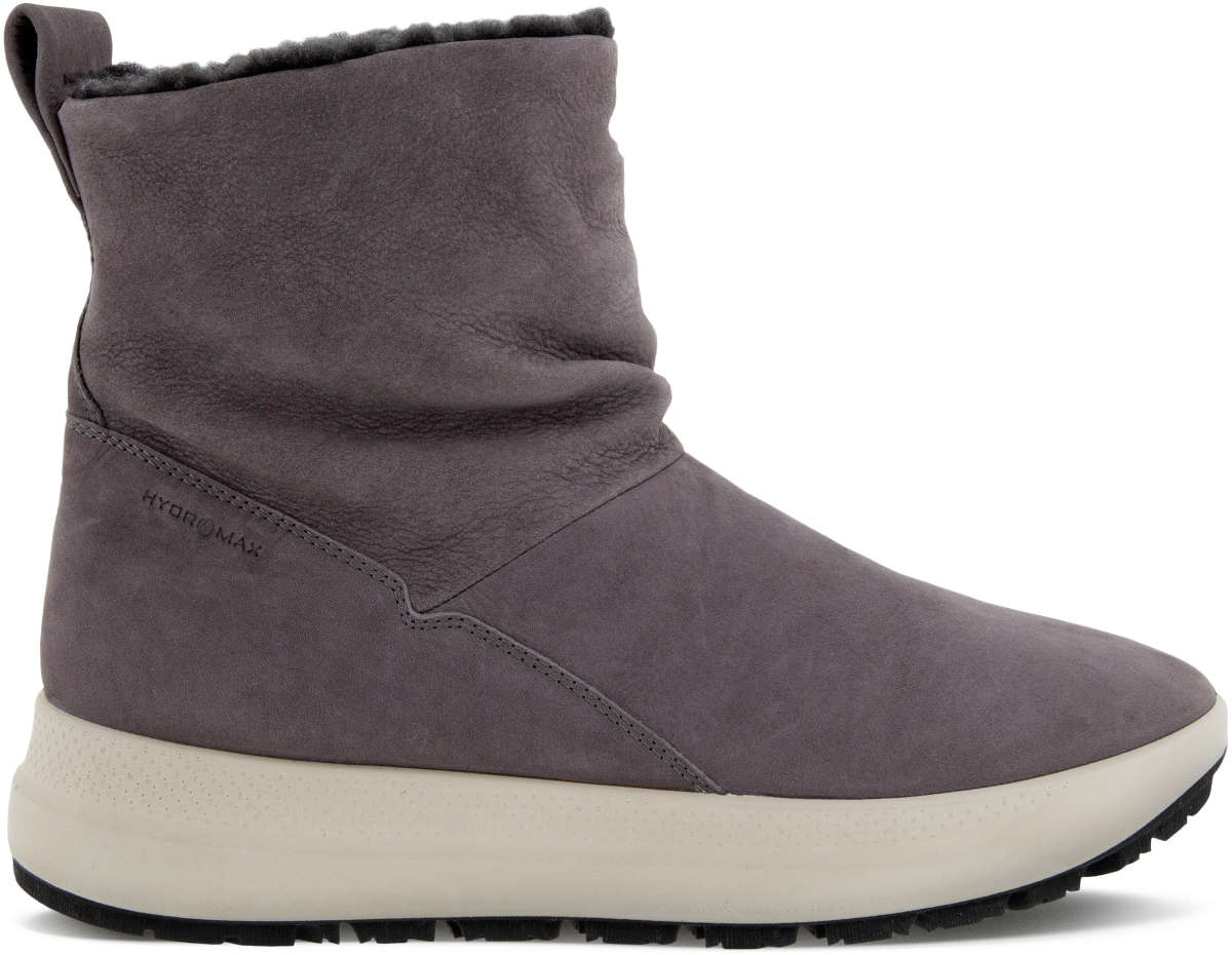 ECCO Womens Solice Nubuck Leather Hydromax Boots E Outdoor