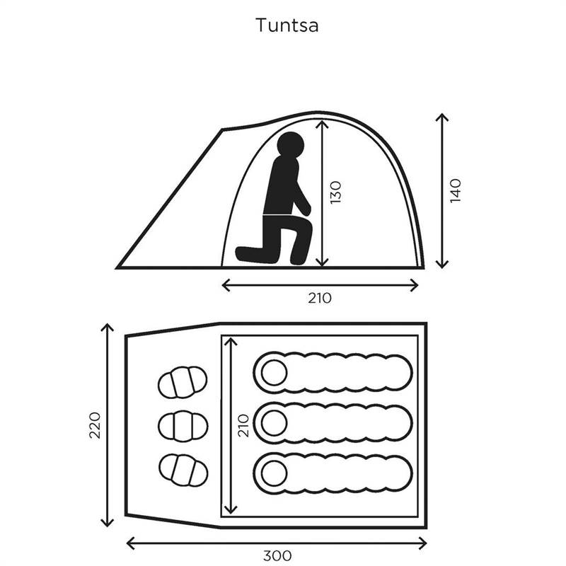 Halti Tuntsa XL 3000 Tent-3