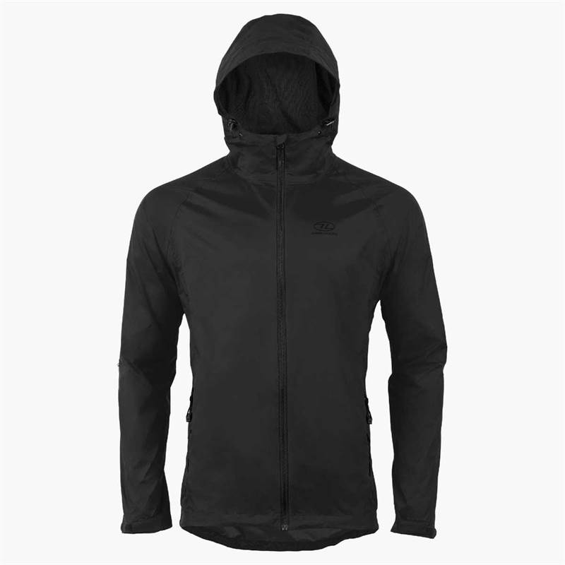 Highlander Mens Stow & Go Pack Away Waterproof Jacket-1