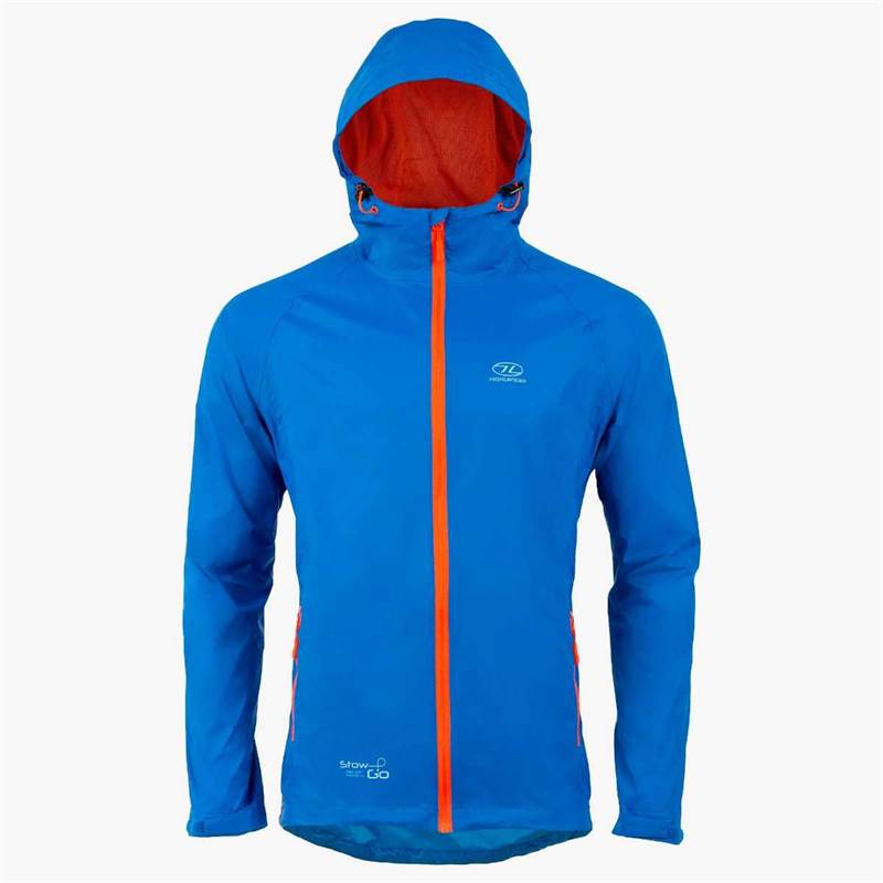 Highlander Mens Stow & Go Pack Away Waterproof Jacket-3