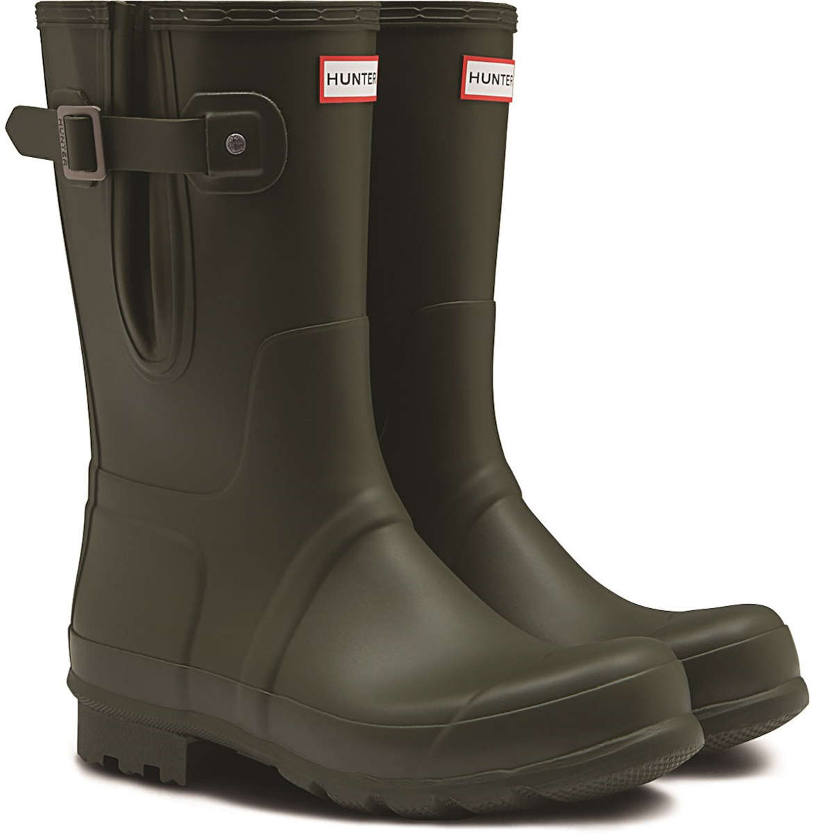 Mens short wellington outlet boots uk