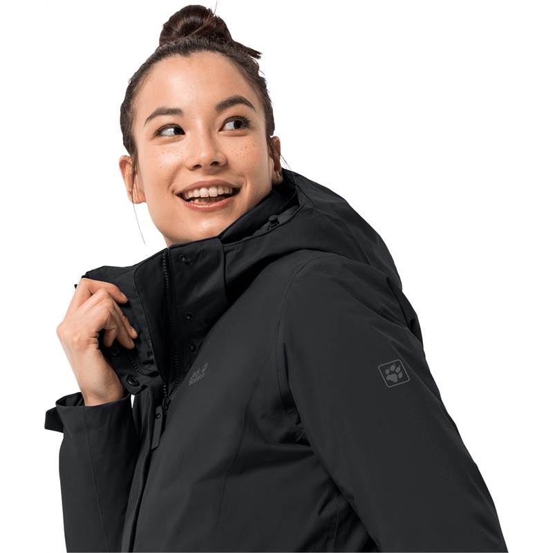 Jack Wolfskin Womens Cold Bay Waterproof Coat-4