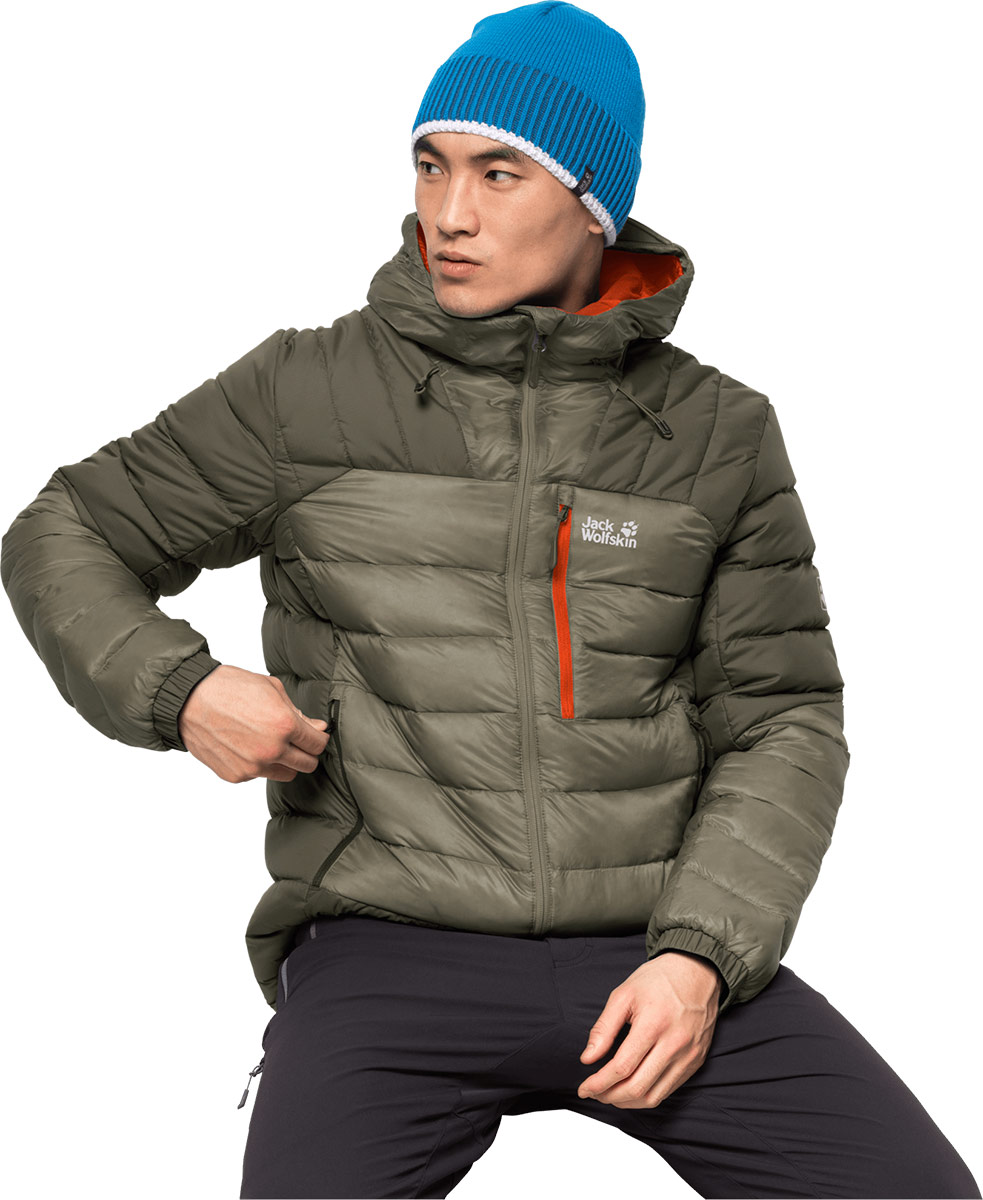 Jack Wolfskin Mens North Climate Insulated Down Jacket E Outdoor