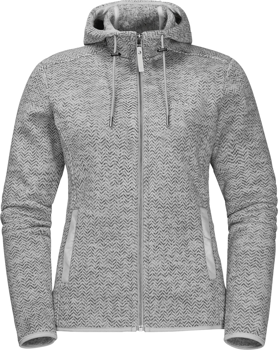 Jack wolfskin hooded cheap fleece