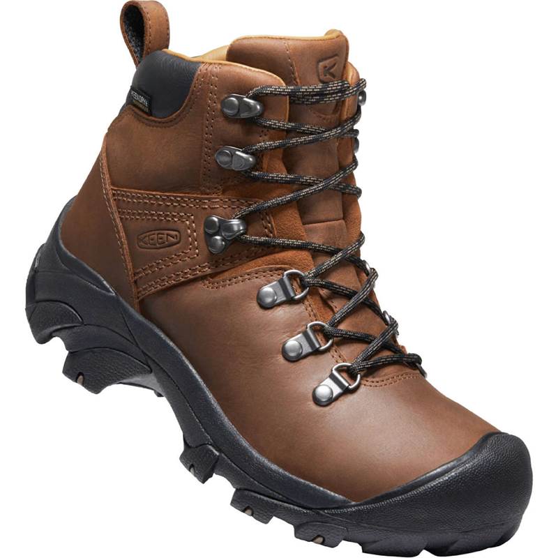 KEEN Womens Pyrenees Leather Waterproof Hiking Boots-2