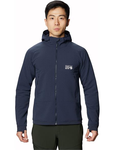 Mountain Hardwear Mens Keele Ascent Fleece Hoody Jacket