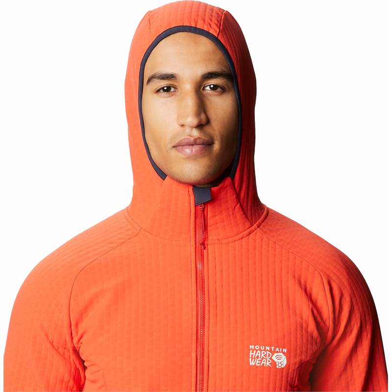 Mountain Hardwear Mens Keele Ascent Fleece Hoody Jacket-5