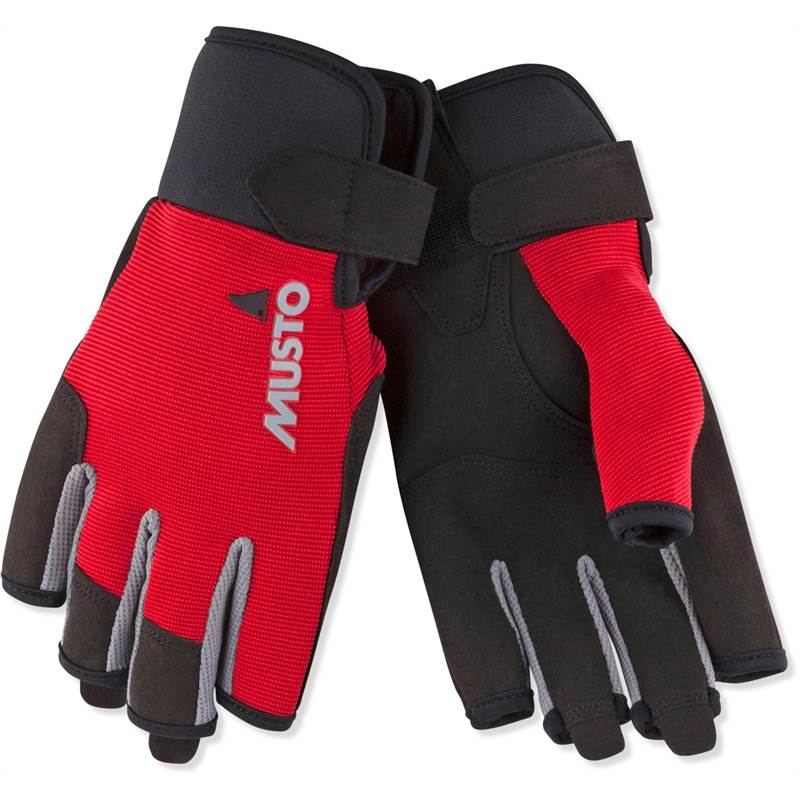 Musto Essential Sailing Short Finger Gloves-2