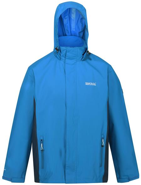 Regatta Great Outdoors Mens Outdoor Classic Matt Hooded Waterproof Jacket 