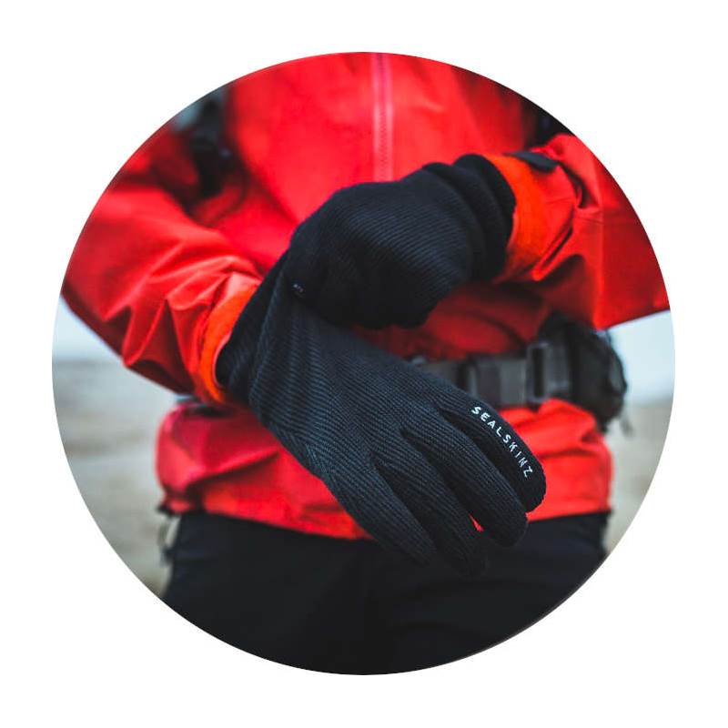 Sealskinz Windproof All Weather Knitted Gloves-4