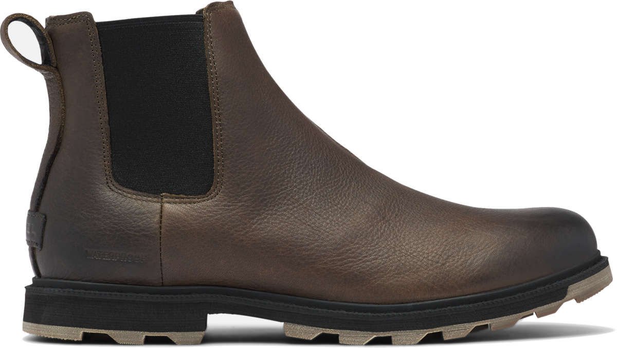 mens waterproof leather chelsea boots