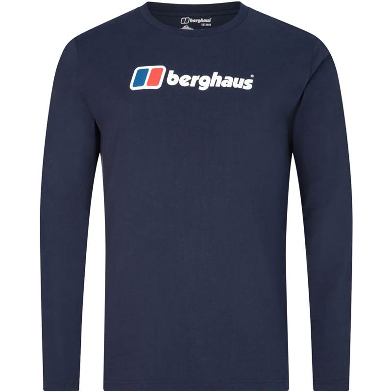 Berghaus Big Corporate Logo LS Mens Top-5