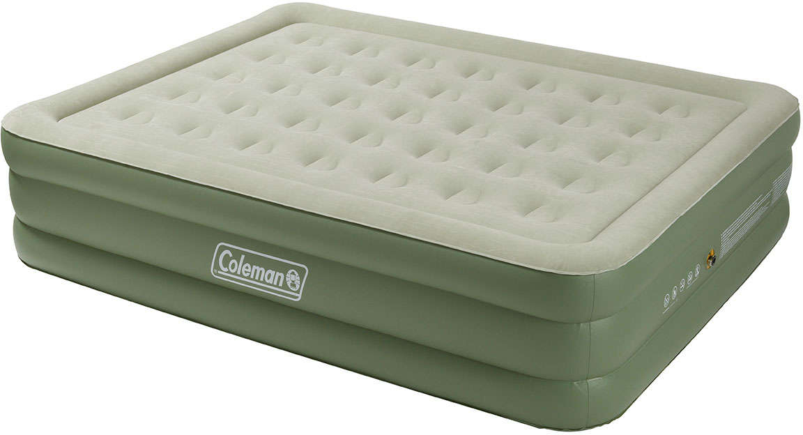 coleman comfort bed raised king airbed