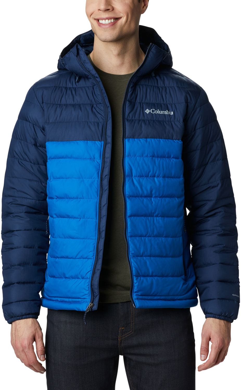 Columbia powder lite jacket mens best sale