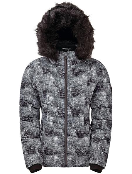 Dare2B Womens Glamorize II Hooded Insulated Luxe Ski Jacket