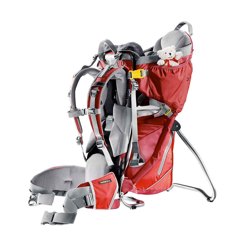 Deuter Kid Comfort II Child Carrier Cranberry Fire E Outdoor