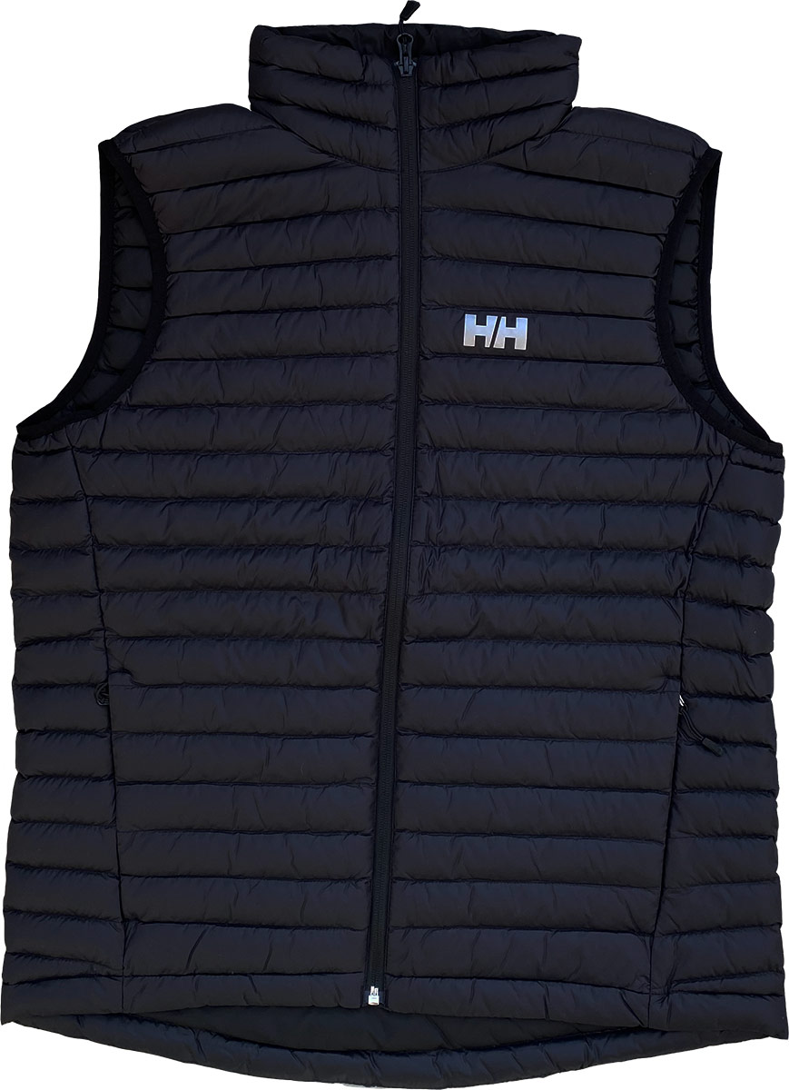 helly hansen black vest