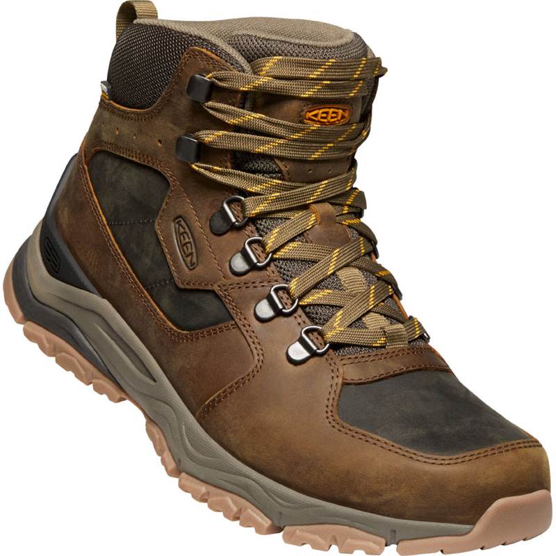 KEEN Mens Innate Leather Mid Waterproof Hiking Boots-2