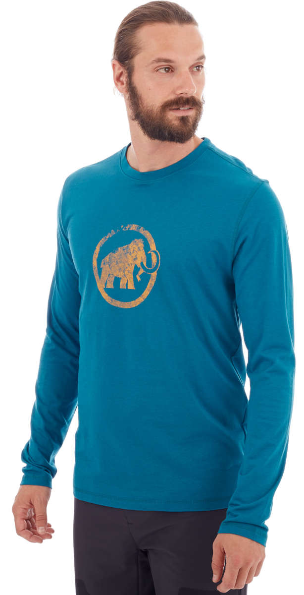 mammut logo longsleeve men