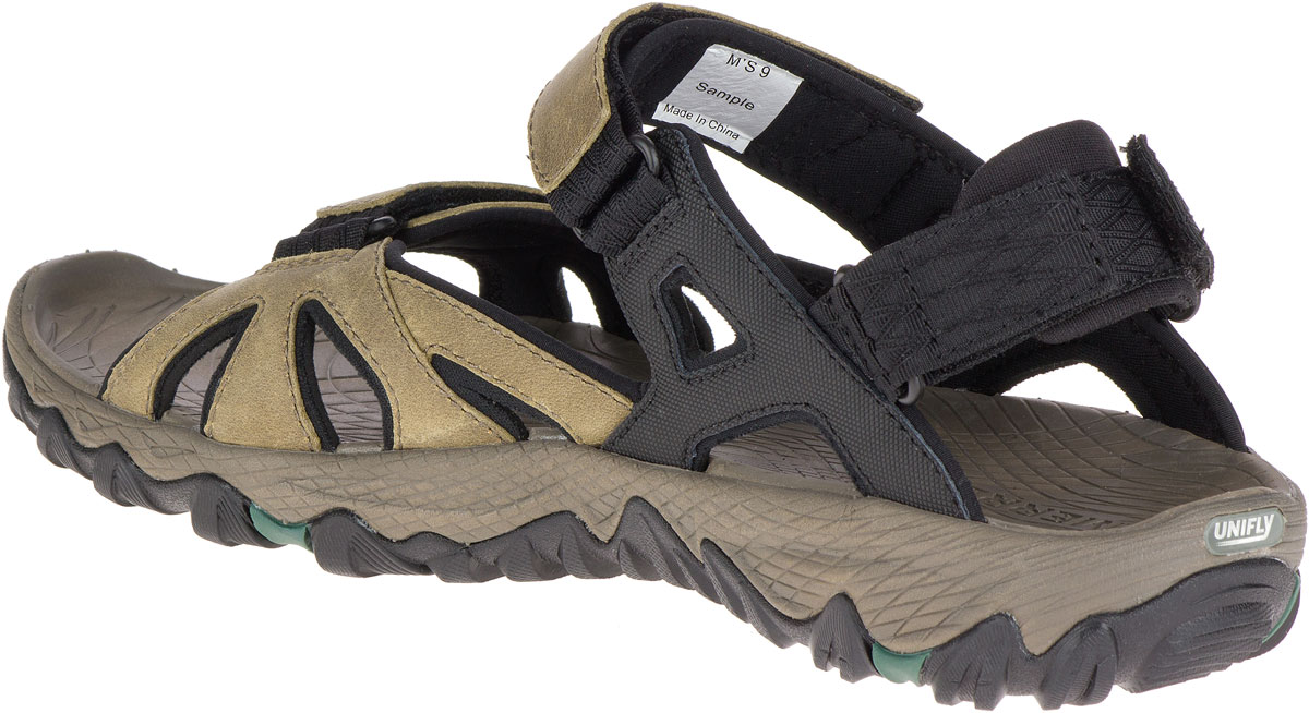 Merrell men's all out blaze sieve hot sale convertible sandals