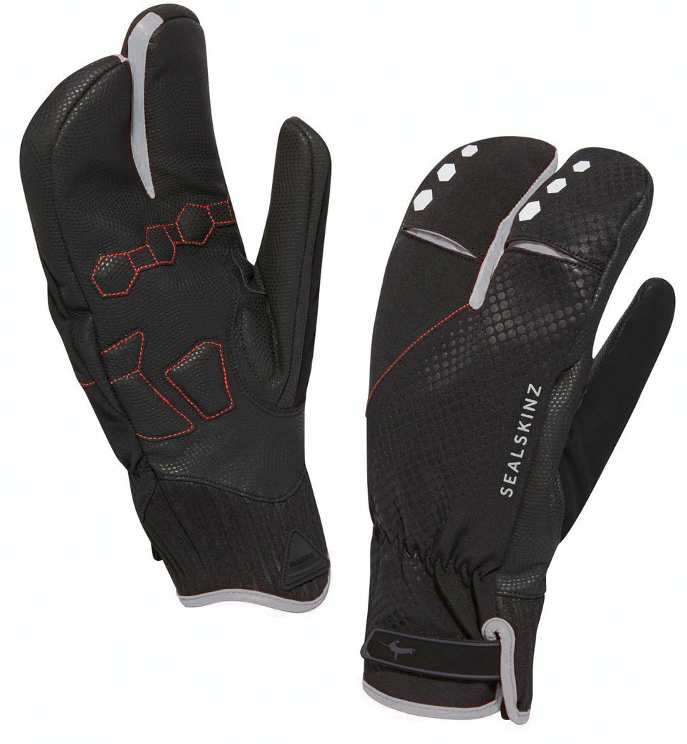 sealskinz lobster cycling gloves