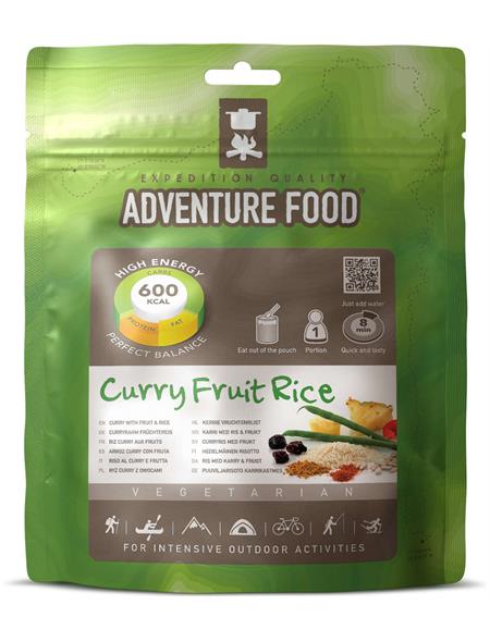Adventure Food Curry with Fruit and Rice