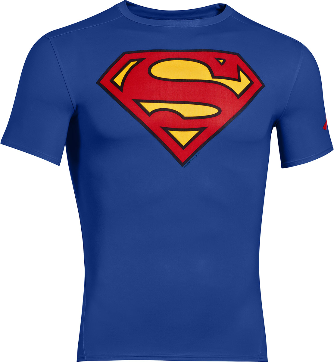 Under Armour Mens Alter Ego Compression Superman Top Blue E Outdoor